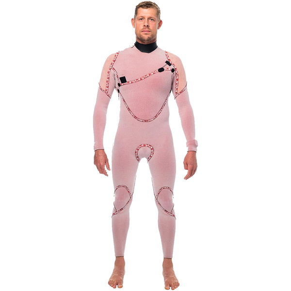 2023 Rip Curl Mens Flashbomb Heatseeker 5/3mm Zip Free Wetsuit WST5VF - Black